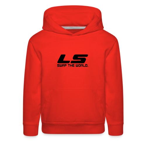 LS Swap The WORLD (Back and Front) - Kids‘ Premium Hoodie