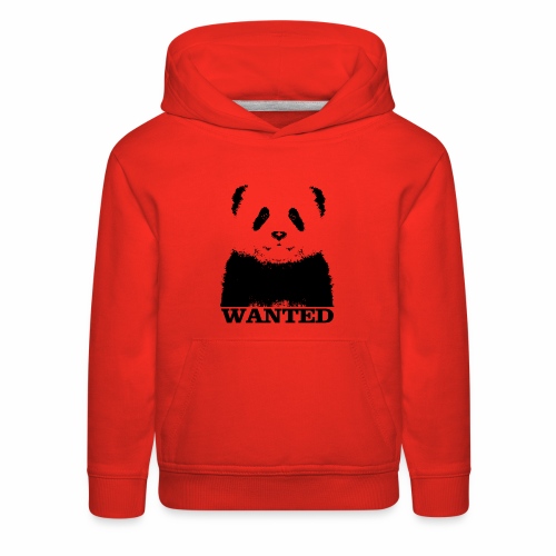 Wanted Panda - gift ideas for children and adults - Kids‘ Premium Hoodie