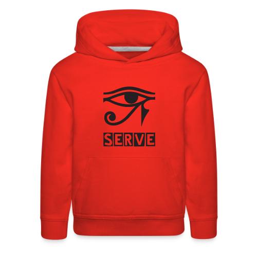 EYE SERVE DSGN TRNSP - Kids‘ Premium Hoodie
