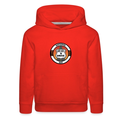 National Get Out N Drive Day Official Event Merch - Kids‘ Premium Hoodie