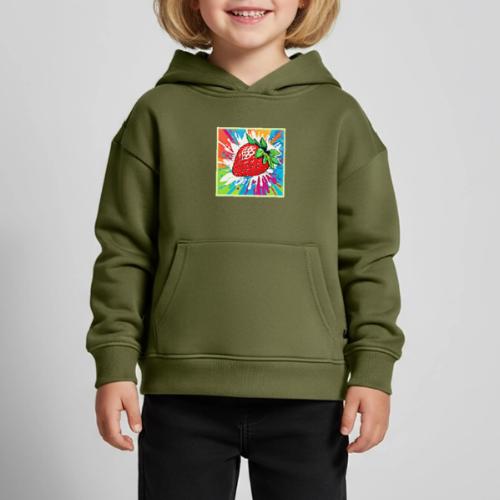 Vibrant Strawberry Artwork - Kids‘ Premium Hoodie