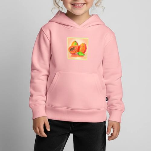 Sliced Papaya Freshness - Kids‘ Premium Hoodie