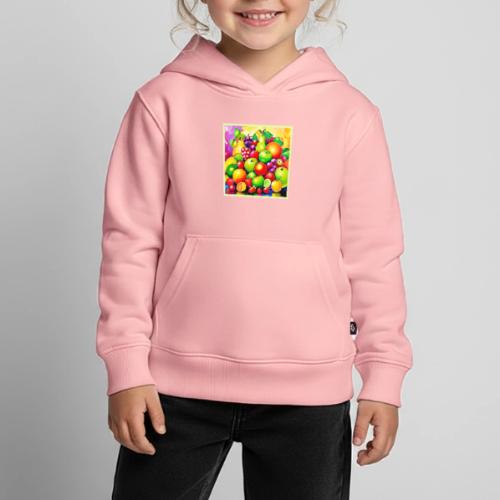 Vibrant Fruit Medley Art - Kids‘ Premium Hoodie