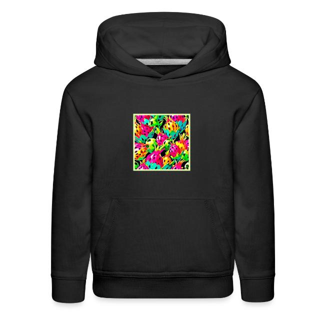 Dragon Fruit Vivid Pattern