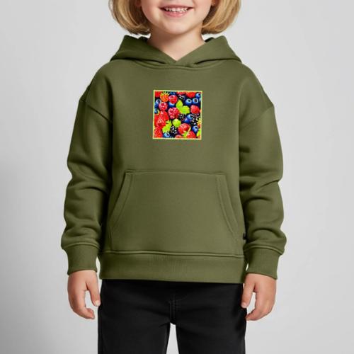 Colorful Berry Medley Design - Kids‘ Premium Hoodie