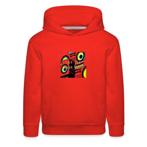 Let The Beat Rock design - Kids‘ Premium Hoodie