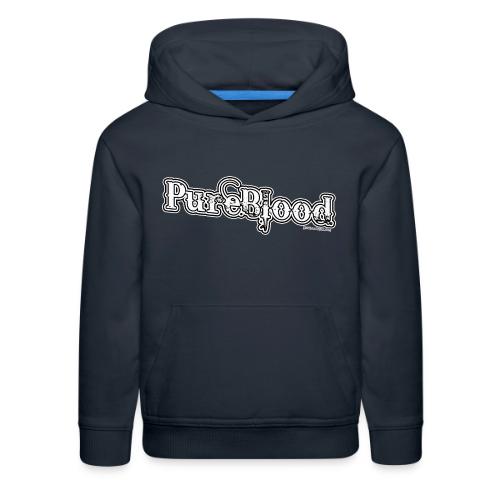 PureBlood white - Kids‘ Premium Hoodie