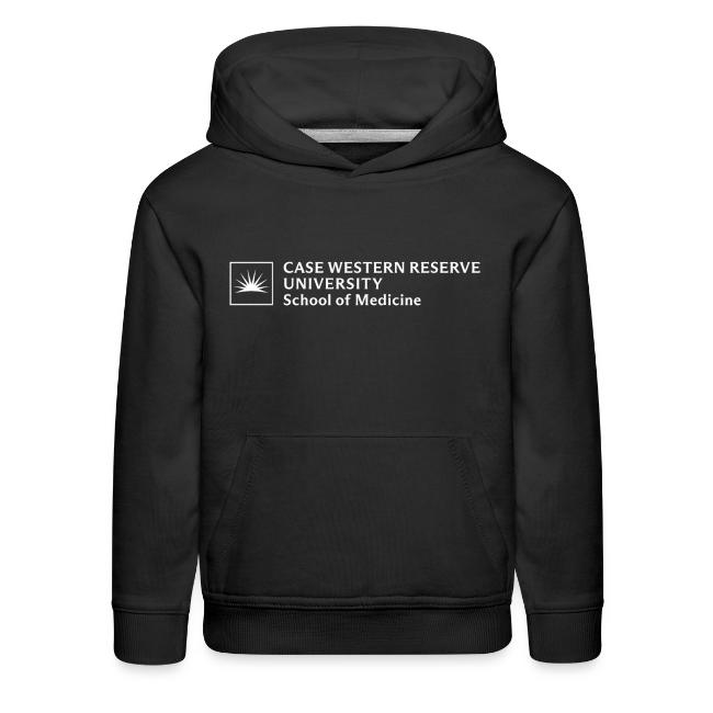 SOM Two Line Horizontal Primary Logo CWRU WHITE 1