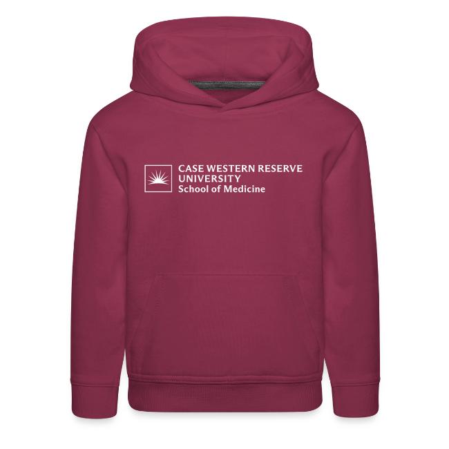 SOM Two Line Horizontal Primary Logo CWRU WHITE 1
