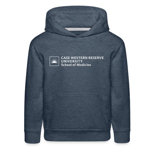 SOM Two Line Horizontal Primary Logo CWRU WHITE 1
