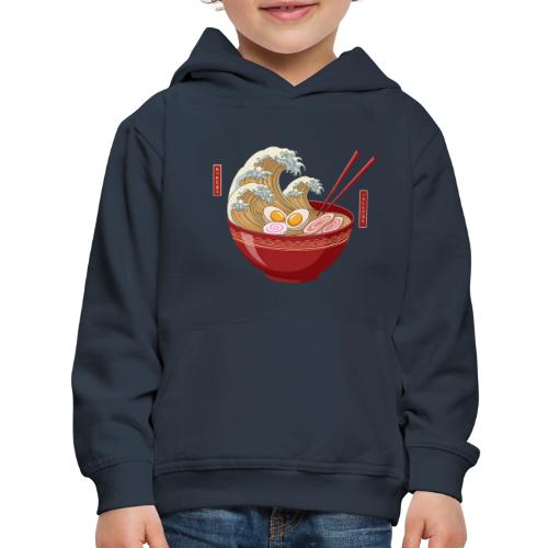 The Great Wave of Ramen - Kids‘ Premium Hoodie