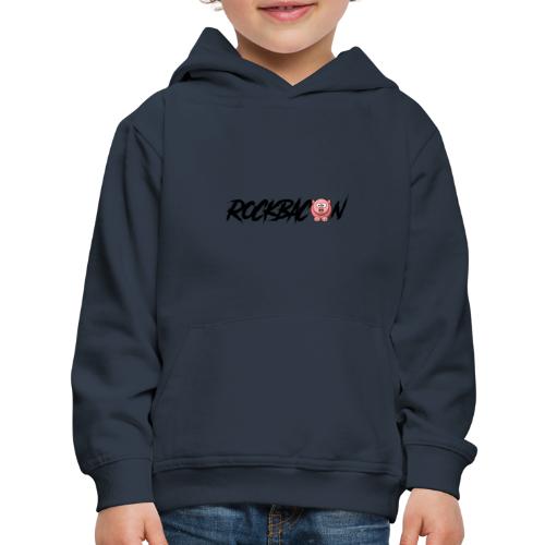 RockBacon with pig - Kids‘ Premium Hoodie