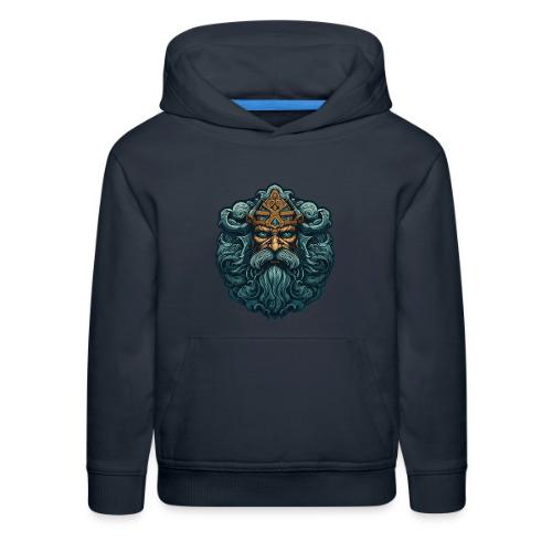Legendary Viking Warrior: Epic Design - Kids‘ Premium Hoodie