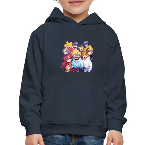 Thrill Rush Anime Squad Streetwear - Kids‘ Premium Hoodie