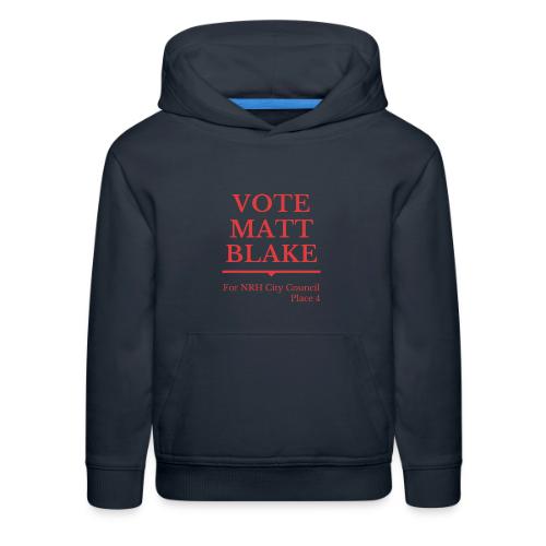 Vote Matt Blake, Res - Kids‘ Premium Hoodie