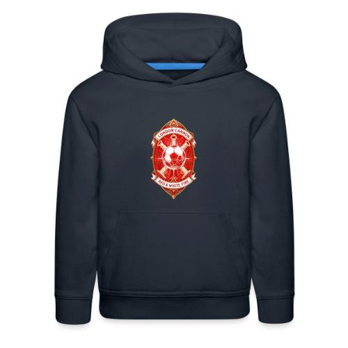 Red London Cannon T Shirt,Football City Pride Gift - Kids‘ Premium Hoodie
