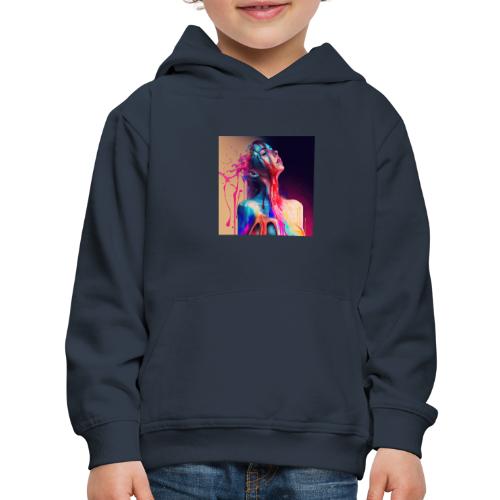 Taking in a Moment - Emotionally Fluid Collection - Kids‘ Premium Hoodie