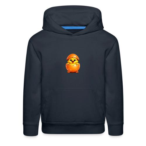 Easter Chick Orange - Kids‘ Premium Hoodie