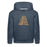 Vintage Science Fiction COFFEE TSci Fi Fans by ASJ - Kids‘ Premium Hoodie