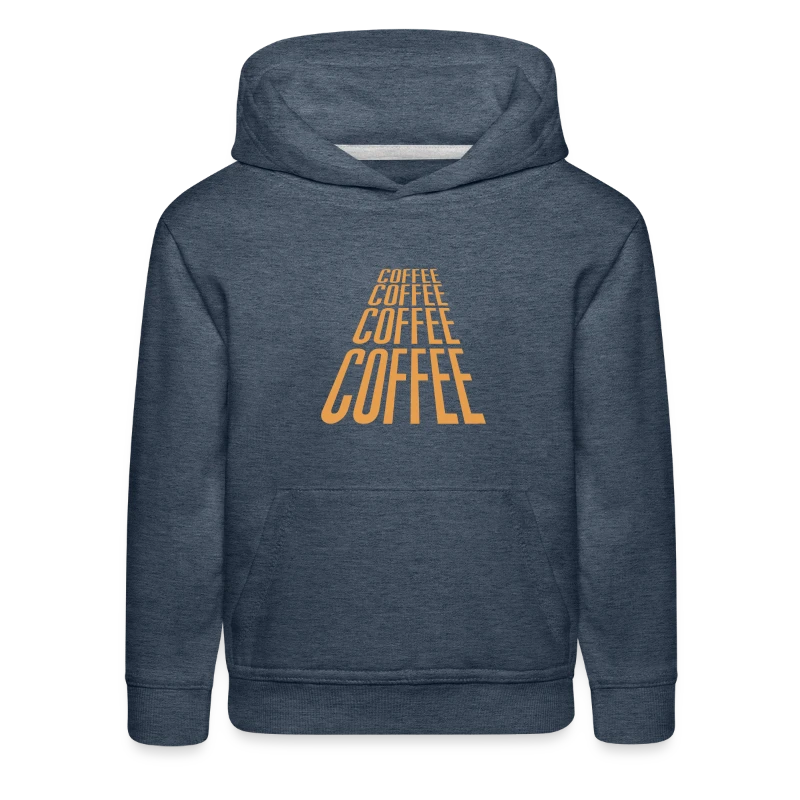 Vintage Science Fiction COFFEE TSci Fi Fans by ASJ - Kids‘ Premium Hoodie
