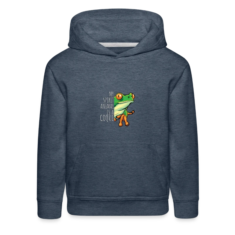 My Spirit Animal is a Coqui Boricua Puerto Rico - Kids‘ Premium Hoodie