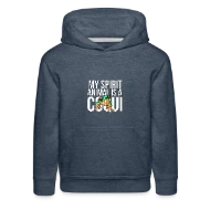 My Spirit Animal is a Coqui Boricua Puerto Rico - Kids‘ Premium Hoodie