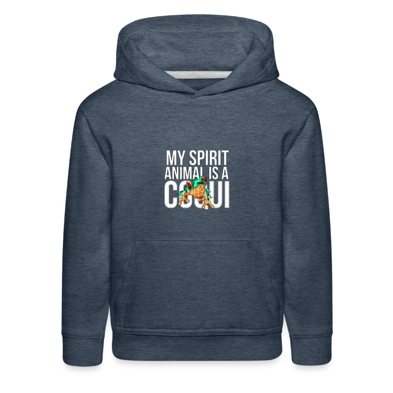 My Spirit Animal is a Coqui Boricua Puerto Rico - Kids‘ Premium Hoodie