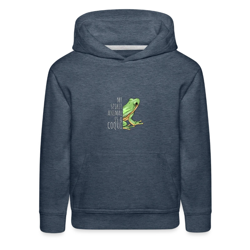 My Spirit Animal is a Coqui Boricua Puerto Rico - Kids‘ Premium Hoodie