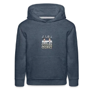 It Can't Be Harder Than My Video Game - Vintage 8 - Kids‘ Premium Hoodie