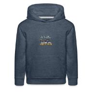 Workout Fitness and Motivational Designs by ASJ - Kids‘ Premium Hoodie