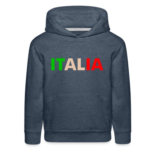 ITALIA green, white, red - Kids‘ Premium Hoodie