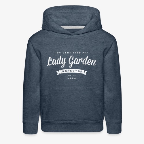 Lady garden inspector - Kids‘ Premium Hoodie