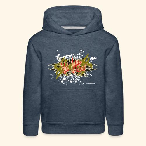 Jiu Jitsu 005 Graffiti wb TC - Kids‘ Premium Hoodie