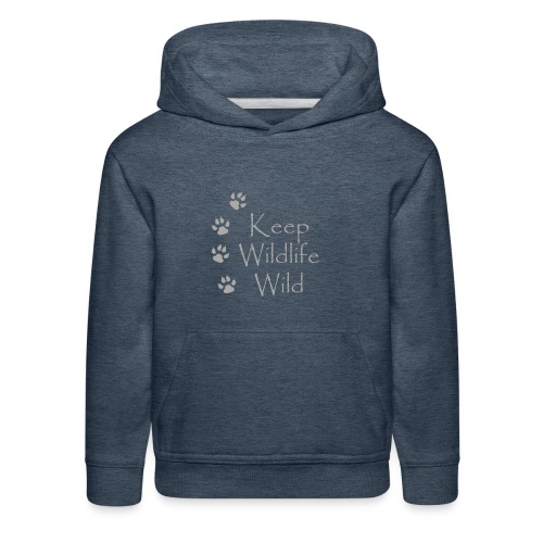 Keep Wildlife Wild - Kids‘ Premium Hoodie