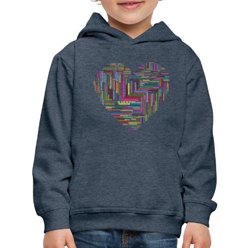 A Thanksgiving Heart - Kids‘ Premium Hoodie