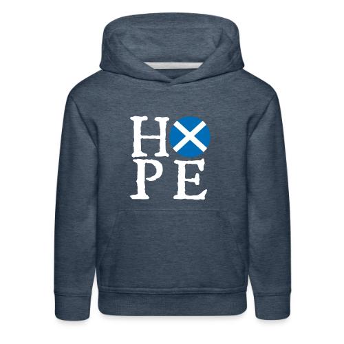 Light HOPE St A Cross - Kids‘ Premium Hoodie
