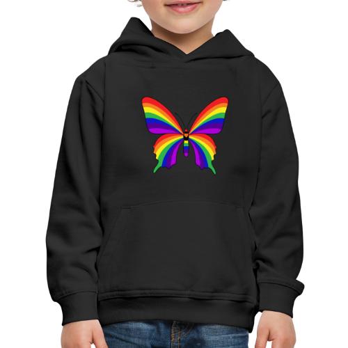 Rainbow Butterfly - Kids‘ Premium Hoodie