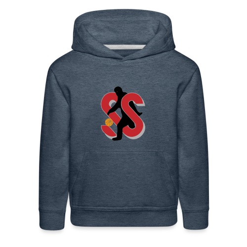 SS crimson Logo - Kids‘ Premium Hoodie