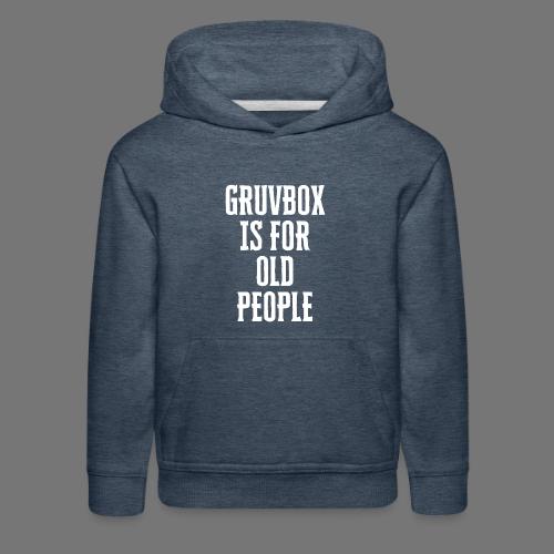 Gruvbox Old People - Kids‘ Premium Hoodie