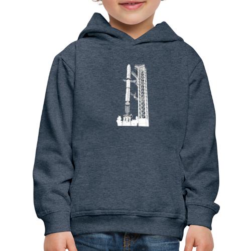 Starship Super-Heavy Lift Launch Vehicle - No Text - Kids‘ Premium Hoodie