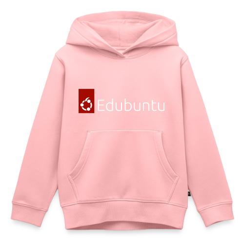 Edubuntu Logo 2023 - White - Kids‘ Premium Hoodie