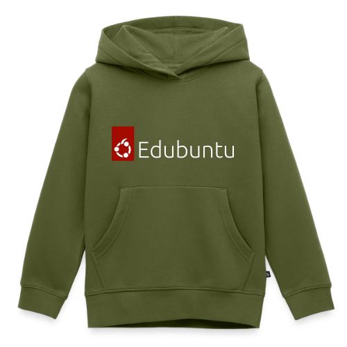 Edubuntu Logo 2023 - White - Kids‘ Premium Hoodie