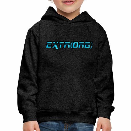 Extrorb Logo Fancy Blue - Kids‘ Premium Hoodie