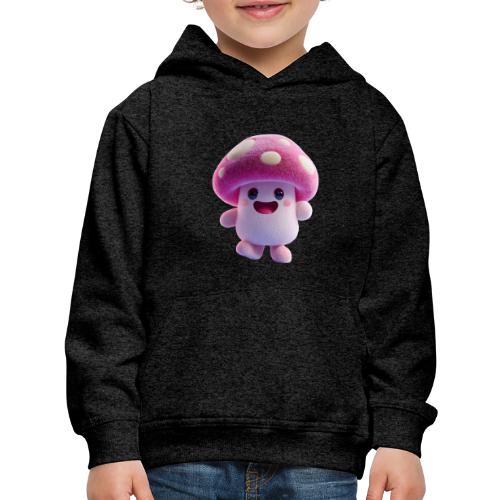 Mushroom: Purple Forest Friend - Kids‘ Premium Hoodie