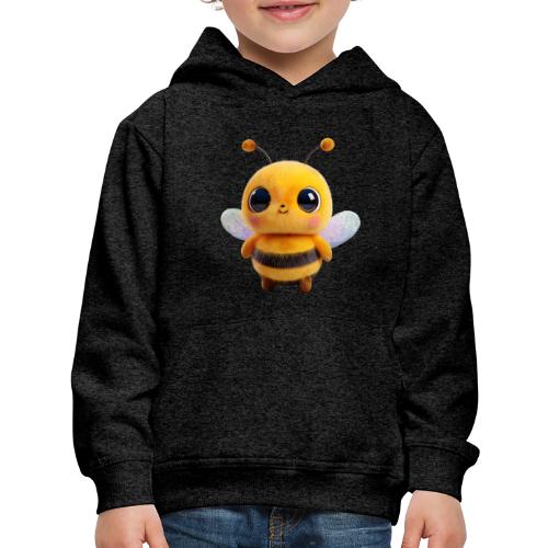 Sweet Cartoon Baby Bee with Innocent Eyes - Kids‘ Premium Hoodie