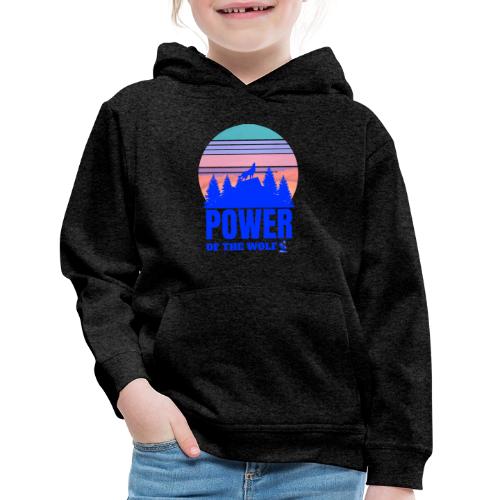 Power Of The Wolf - Kids‘ Premium Hoodie