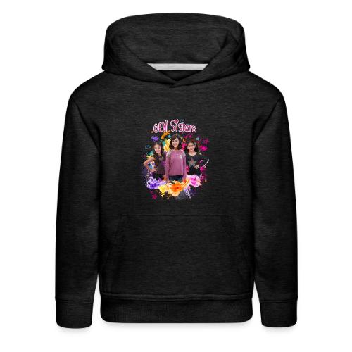 GEM Sisters Color Splash (Bright) - Kids‘ Premium Hoodie