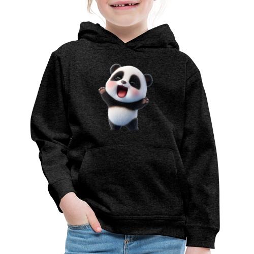 Happy Baby Panda Standing - Kids‘ Premium Hoodie