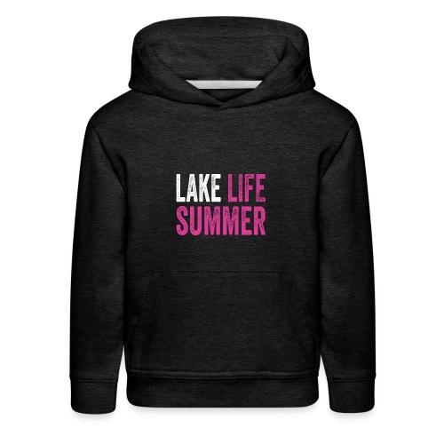 lake life summer - Kids‘ Premium Hoodie
