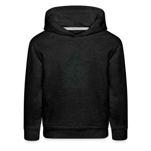 Ruesi Hnaa Suea Tiger Faced Thai Hermit God - Kids‘ Premium Hoodie